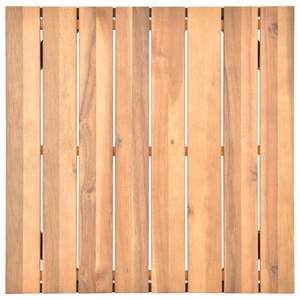 Conjunto de Sofá Grande de Madera de Acacia con Fundas Extraíbles Gris Oscuro, Conjuntos para Jardín - Product Image 6