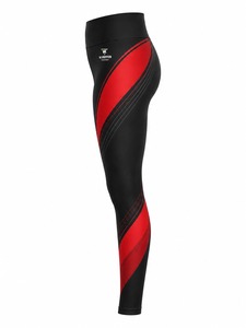 Yoga Leggings High Waist Casual Eco-Friendly Breathable Quick Dry Women's Athletic <b>Tummy</b> <b>Control</b> Close Fitness Elastic Waist - Product Image 3