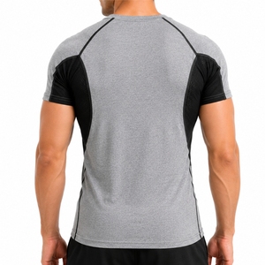 Haut de performance à manches longues pour homme – Confort premium, style actif, séchage rapide, extensible, prêt pour l'entraînement (Spandex/Coton) - Product Image 2