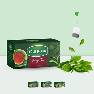 Sachets de thé thermoscellables à prix de gros, sachets de thé triangulaires de haute qualité à marque privée, emballage de sachets de thé - Product Image 5