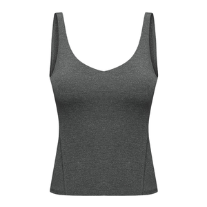 Top Deportivo de Yoga Ajustado, Diseño Personalizado OEM, Estilo Formal para Mujer, Transpirable, Ecológico, de Secado Rápido, con Cuello Alto, Spandex/Nailon - Product Image 2