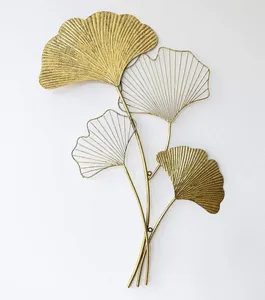 Décoration murale florale en métal artisanale au design moderne pour les intérieurs de maison, avec des détails élégants pour un décor stylé - Product Image 6