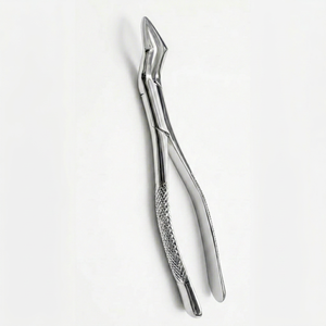 DIVIED INTERNATIONAL Pinza de Extracción Dental para Molares Inferiores Derechos con Recubrimiento de Cromo, Empuñadura Acolchada Deluxe 30, Instrumento Quirúrgico DENTAL - Product Image 1