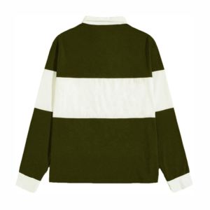 Chemises polo en coton et polyester de haute qualité pour hommes, logo personnalisé, chemise à manches longues en piqué - Polo de golf respirant et à séchage rapide pour les affaires - Product Image 4