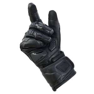 Guantes de Motociclismo de Cuero Genuino para Hombre y Mujer, con Diseño de Logotipo Personalizado, Pantalla Táctil, Antideslizantes, Dedos Completos, para Invierno y Uso Generalizado - Product Image 2