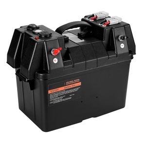 Scatola Batteria Motore Elettrico da Traina Gruppo 24/31 Smart 12V/24V per Batterie Marine con Doppia Cinghia e Guscio in PP - Scatola e Rack Batteria Smart - Product Image 4