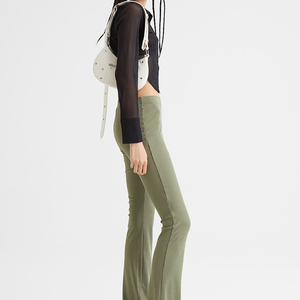 Yoga <b>Leggings</b> for Women's Custom Cotton Spandex Slim Fit Woman <b>Leggings</b> High Impact Gym <b>Leggings</b> <b>With</b> <b>Pockets</b> - Product Image 2