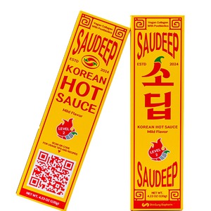 [ShinSung Biopharm] Sauce chili coréenne douce et épicée avec collagène végétalien, postbiotiques, certifiée Halal, SAUDEEP Sauce piquante - Product Image 3
