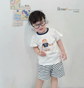 Conjuntos de Ropa de Bebé de Alta Calidad, Sudadera de Verano de Algodón, Nuevo Estilo Coreano, Conjuntos de Ropa para Niños Pequeños, Bonitos y Elegantes - Product Image 2