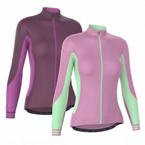 Maillot de Ciclismo Ligero para Hombre, Elástico en Cuatro Direcciones, Manga Larga, para Bicicleta de Carretera y MTB, Transpirable, de Secado Rápido, Resistente al Viento - Product Image 2