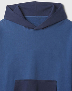 Sudadera con Capucha de Forro Polar para Hombre, de Alta Calidad, Estilo Urbano, 100% Algodón, Tallas Grandes, Lisa, Teñida, con Estampado 3D y Cremallera - Product Image 6