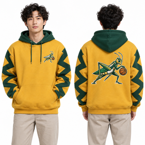 Sweat-shirts à capuche personnalisés avec logo d'équipe, poche kangourou, en molleton doux, vêtements OEM, vente en gros, faible MOQ, commandes en gros, marque privée, streetwear - Product Image 6