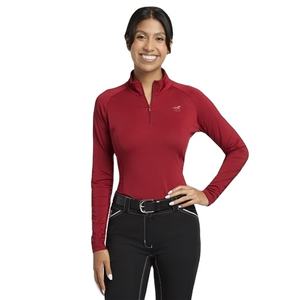 Nueva llegada Rendimiento Impreso Show Shirt damas Show shirt Capa base Ecuestre Inglés Productos de carreras de caballos de la India - Product Image 1