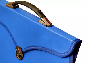 Delantal Masónico de Alta Calidad Hecho a Medida para Logia Azul, Varios Tamaños y Colores con Diseño Masónico, Estilo Maletín - Product Image 4