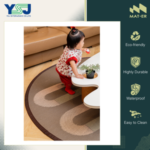 Tapis de plage ronds de qualité supérieure fabriqués en Thaïlande, imperméables et résistants à la corrosion, 100% polypropylène, en vente - Product Image 3