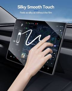 Film de protection d'écran tactile pour Tesla Model 3 Highland HD, verre trempé mat, protection d'écran de navigation - Product Image 2