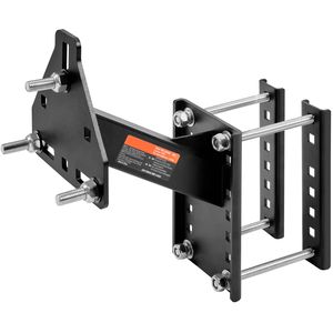 Supporto per Ruota di Scorta per Rimorchio, Capacità 160 Libbre, Accessorio per Rimorchi Utilitari, Adatto per la Maggior Parte dei Veicoli con 4, 5, 6, 8 Fori, Accessorio per il Controllo del Carico - Product Image 3