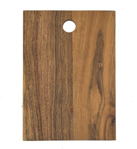 Planche à découper en bois biologique avec surface en bois de sheesham poli, idéale pour trancher le pain, la viande, les fruits et le fromage - Product Image 4