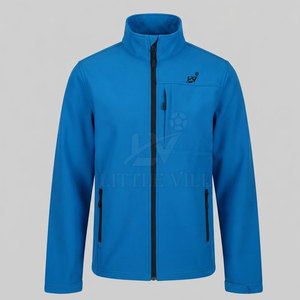 Veste softshell pour homme, nouvelle collection, imperméable, coupe-vent, respirante, pour sports de plein air, fermeture éclair avant, tissu extensible léger - Product Image 4