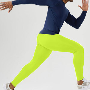 Legging de yoga extensible dans quatre sens pour homme, respirant, léger, doux pour la peau, durable, coupe ajustée, pour la course à pied et la marche en extérieur - Product Image 6
