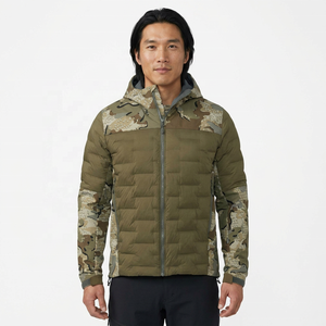 Custom Unisex Winter Lightweight <b>Waterproof</b> Windproof Breathable Quick Dry 100% Polyester Camouflage Hunting Rain <b>Jacket</b> Stand - Product Image 2