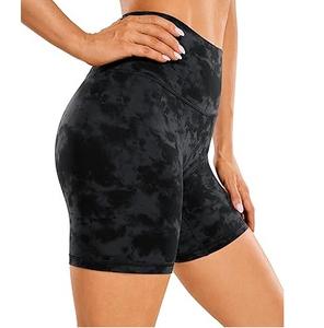Shorts Deportivos de Yoga para Mujer, Personalizados, de Alta Calidad, Elásticos, de Cintura Alta, para Gimnasio, Fitness, Compresión, Transpirables - Product Image 4