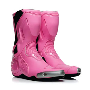 Chaussures de moto en cuir légères fabriquées au Pakistan, imperméables, prix de gros, chaussures de moto - Product Image 1