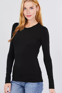 Camiseta Casual de Manga Larga para Mujer, Personalizada, de Poliéster/Algodón, Elástica, Transpirable, Ecológica, de Secado Rápido, Antiarrugas, de Felpa, Lisa - Product Image 6