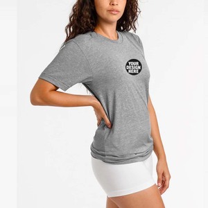 Custom Specification Heavyweight Cotton Blank T-Shirts <b>Global</b> Shipping For <b>North</b> America And Europe - Product Image 2