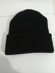 Gorro de Punto Acrílico Vintage Unisex con Logotipo Bordado Personalizado, Gorro de Invierno Cálido con Borde Reforzado, Ideal para Viajes y Playa - Product Image 3