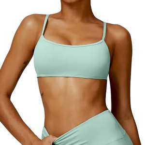 Ensemble de leggings et soutien-gorge de sport respirant personnalisé pour femme, idéal pour l'entraînement, le fitness et le yoga, fabriqué par HS 2026 - Product Image 4