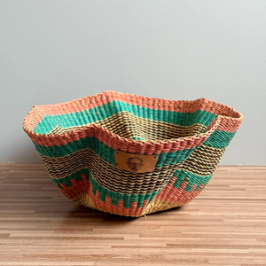 <b>Cheap</b> Price Best Price Woven Seagrass Eco-Friendly Durable <b>Baskets</b> for Storage Natural <b>Basket</b> Handle Organizer Home Decor - Product Image 3