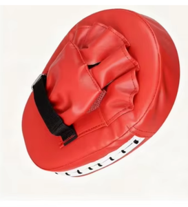 PROFIT SPORTS Cible de frappe en cuir rouge personnalisable de haute qualité, écologique, durable, pour entraînement de boxe, kickboxing et Muay Thai - Product Image 2