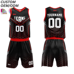 Uniforme de Baloncesto Personalizado, Ropa Deportiva OEM ODM, Fabricación al por Mayor, Secado Rápido, Transpirable, Opción de Logotipo Frontal, Unisex - Product Image 1