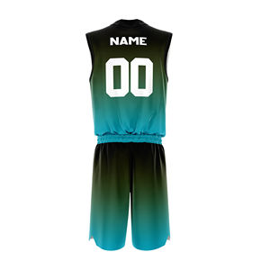 Ropa Deportiva, Uniforme de Baloncesto Personalizado con Estampado, Nuevo, 100% Poliéster, Transpirable, de Secado Rápido, Antibacteriano, Unisex para Adultos - Product Image 2