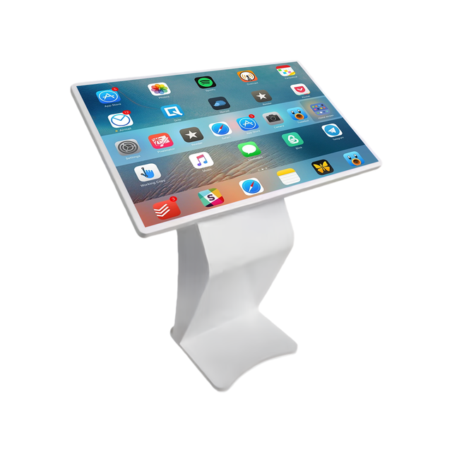 OEM Self Service Touch Screen Kiosk Horizontal Interactive LCD Commercial Display Android Windows