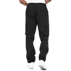 Pantalon cargo jogger en nylon pour homme, avec revers élastiques, décontracté, utilitaire, léger, fabrication OEM personnalisée, fournisseur en gros - Product Image 2