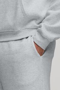 Wholesale Custom Lightweight Cotton Canvas Open Bottom Brown Joggers Breathable Eco-Friendly Casual Sweatpants - Product Image 2