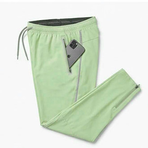 Pantalones Deportivos Verde Claro para Hombre, Cintura Elástica, Laterales Transpirables, Pantalones de Trabajo, Últimos Diseños, Tendencia Masculina - Product Image 5