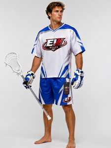 Professional lacrosse uniform crafted with lightweight materials for speed comfort and reliable <b>athletic</b> performance every match - Product Image 4