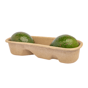 Fruit Packaging Eco-Friendly Anti Break Compostable Molded <b>Pulp</b> Tray Fresh Fruit Tray From Vietnam Manufacturer Paper Boxes - Product Image 2