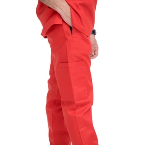 New Condition Men <b>Uniform</b> <b>Scrub</b> Anti Wrinkle Lightweight Breathable Knitted Cotton Polyester Cheap Price - Product Image 5