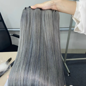 Unprocessed Custom Color Smooth Bone Straight Vietnamese Human Hair Highlight <b>Wigs</b> Human Hair Lace Front Hair Extensions - Product Image 1