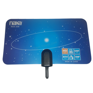 Antenne TV numérique ultra-mince à panneau plat pour HDTV et ATSC, alimentée par l'alimentation du téléviseur - Product Image 2