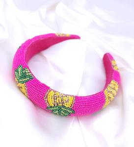 Diadema de Cuentas Personalizada, Banda para el Cabello Bordada a Mano con Cuentas de Semillas, Accesorio para el Cabello para Mujeres, para Fiestas y Bodas - Product Image 5