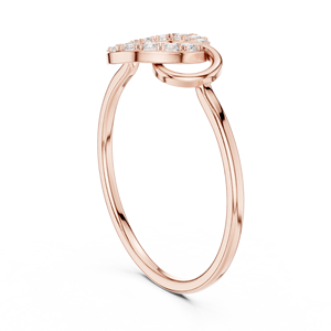 Luxury Rose Gold Double <b>Circle</b> Geometric <b>Ring</b> for Women Minimalist Statement Fashion Jewelry Anniversary Gift - Product Image 2