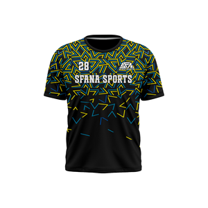 เสื้อยืดลำลองผู้ชายรุ่นใหม่ ผ้าฝ้าย 100% โลโก้ด้านหน้า ระบายอากาศ แห้งเร็ว แขนสั้น ลายเรียบ ผ้าถัก - Product Image 5