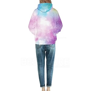 Sudaderas con Sublimación de Diseño Personalizado, Ropa Urbana con Estampado Completo, Precio de Fábrica, MOQ Bajo, Sudadera de Poliéster para Sublimación para Mujer - Product Image 3