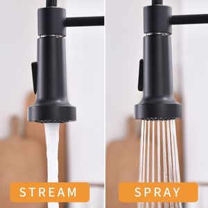 Rubinetto da Cucina Nero Intelligente Senza Contatto, Automatico e Smart - Product Image 1