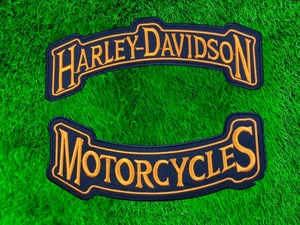 Harley-Davidson Eagle Embroidered <b>Patch</b> Set (3 Pieces) – Biker <b>Jacket</b> Applique - Product Image 4